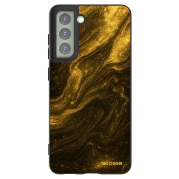 Picasee Samsung Galaxy S21 FE 5G Hülle - Schwarzes Silikon - Black