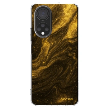 Picasee Honor X7 Hülle - Transparentes Silikon - Black
