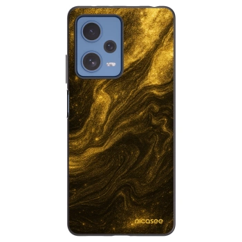 Picasee Xiaomi Redmi Note 12 Pro 5G Hülle - Schwarzes Silikon - Black