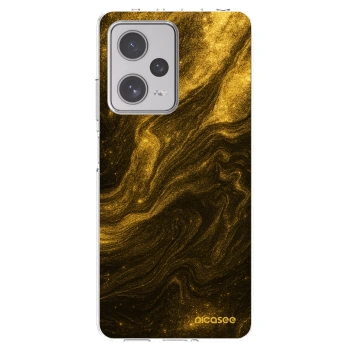 Picasee Xiaomi Redmi Note 12 Pro+ 5G Hülle - Transparentes Silikon - Black