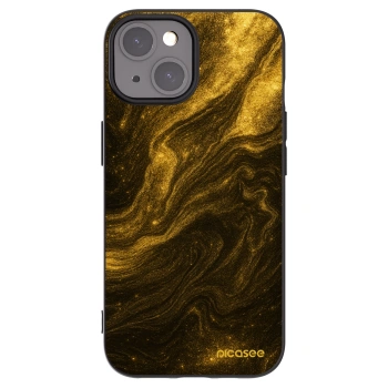 Picasee Apple iPhone 15 Hülle - Schwarzes Silikon - Black