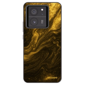 Picasee Xiaomi 13T Hülle - Schwarzes Silikon - Black