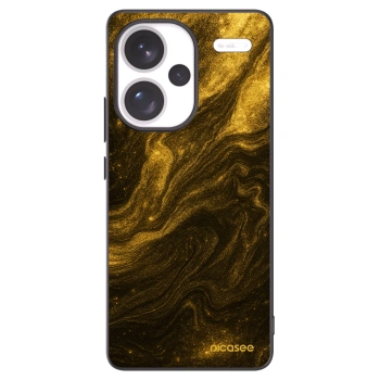Picasee Xiaomi Redmi Note 13 Pro+ 5G Hülle - Schwarzes Silikon - Black