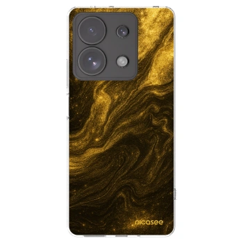 Picasee Xiaomi Redmi Note 13 Pro 4G Hülle - Transparentes Silikon - Black