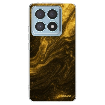 Picasee Xiaomi 14T Pro Hülle - Transparentes Silikon - Black