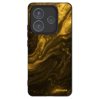 Picasee Xiaomi Redmi Note 14 5G Hülle - Schwarzes Silikon - Black