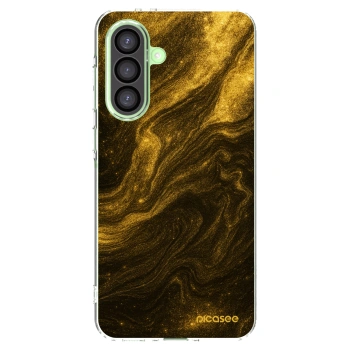 Picasee Samsung Galaxy A26 5G A266B Hülle - Transparentes Silikon - Black