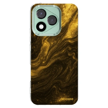 Picasee Honor 400 Lite 5G Hülle - Transparentes Silikon - Black