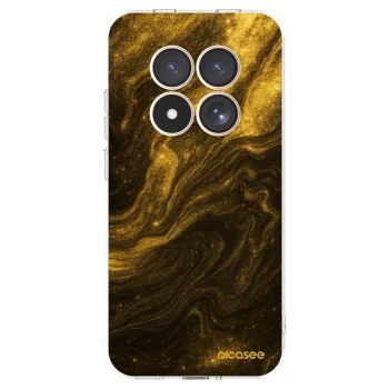 Picasee Xiaomi Redmi Note 15 Pro 4G Hülle - Transparentes Silikon - Black