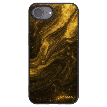 Picasee Apple iPhone 17e Hülle - Schwarzes Silikon - Black