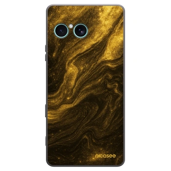 Picasee Sony Xperia 10 VII Hülle - Schwarzes Silikon - Black