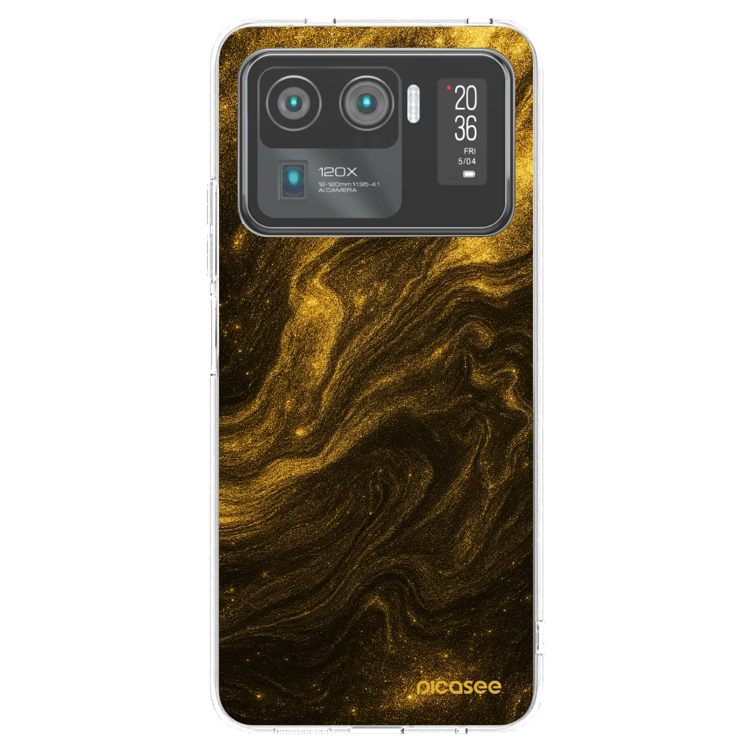 Picasee Xiaomi Mi 11 Ultra Hülle - Transparentes Silikon - Black