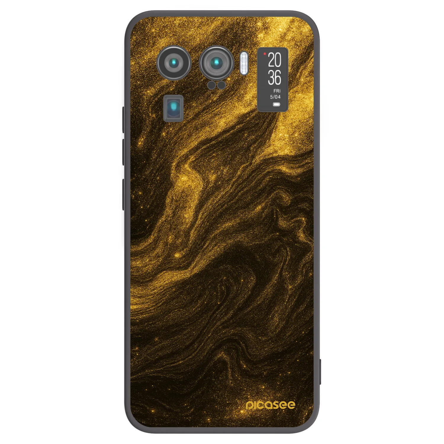 Picasee Xiaomi Mi 11 Ultra Hülle - Schwarzes Silikon - Black