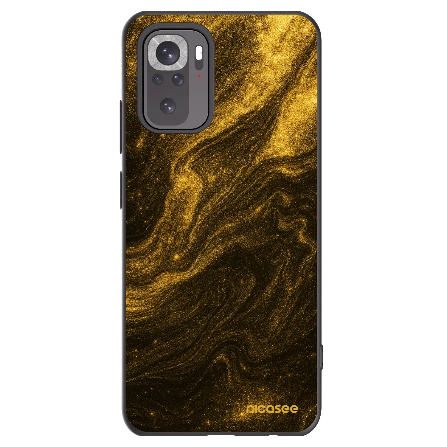 Picasee Xiaomi Redmi Note 11S 4G Hülle - Schwarzes Silikon - Black