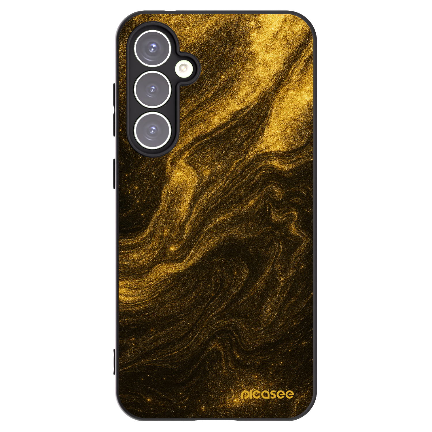 Picasee Samsung Galaxy S23 FE S711B Hülle - Schwarzes Silikon - Black