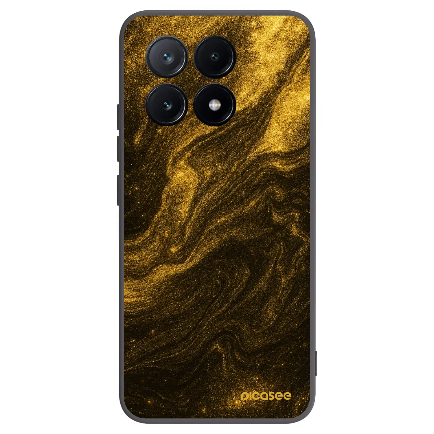 Picasee Xiaomi Poco X6 Pro Hülle - Schwarzes Silikon - Black