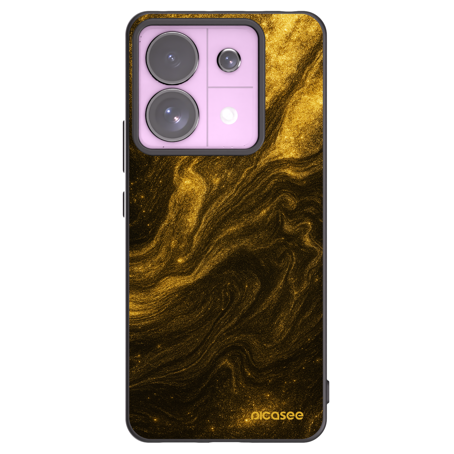 Picasee Xiaomi Redmi Note 13 Pro 5G Hülle - Schwarzes Silikon - Black