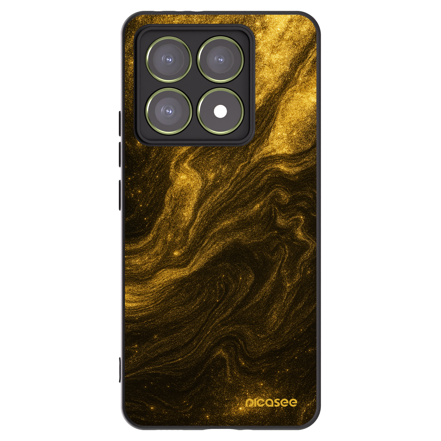 Picasee Xiaomi 14T Hülle - Schwarzes Silikon - Black