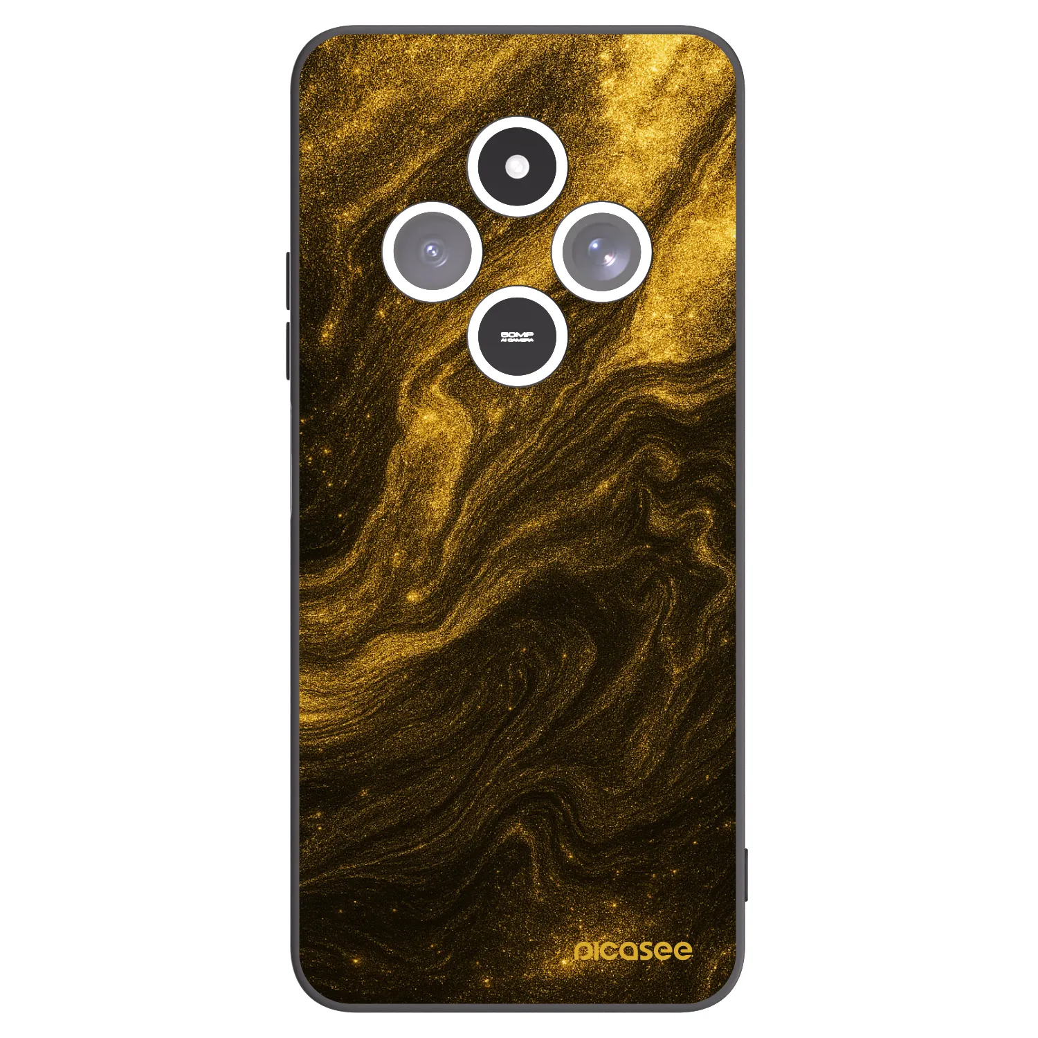 Picasee Xiaomi Redmi 14C Hülle - Schwarzes Silikon - Black