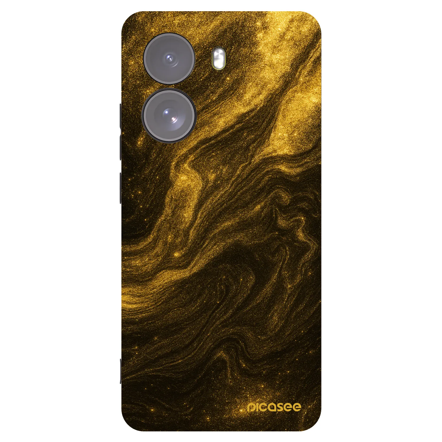 Picasee Xiaomi Poco X7 Hülle - Schwarzes Silikon - Black