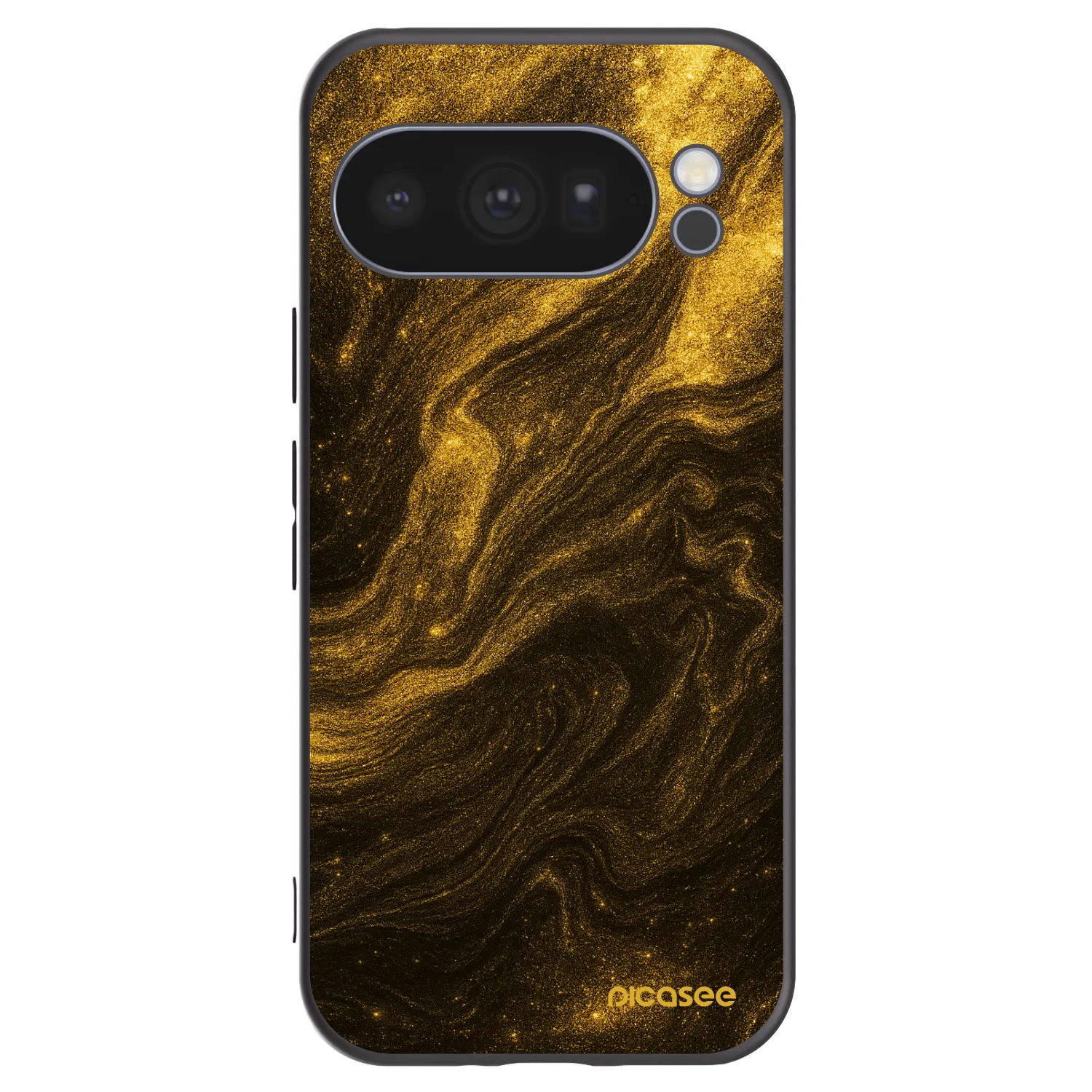 Picasee Google Pixel 10 Pro Hülle - Schwarzes Silikon - Black