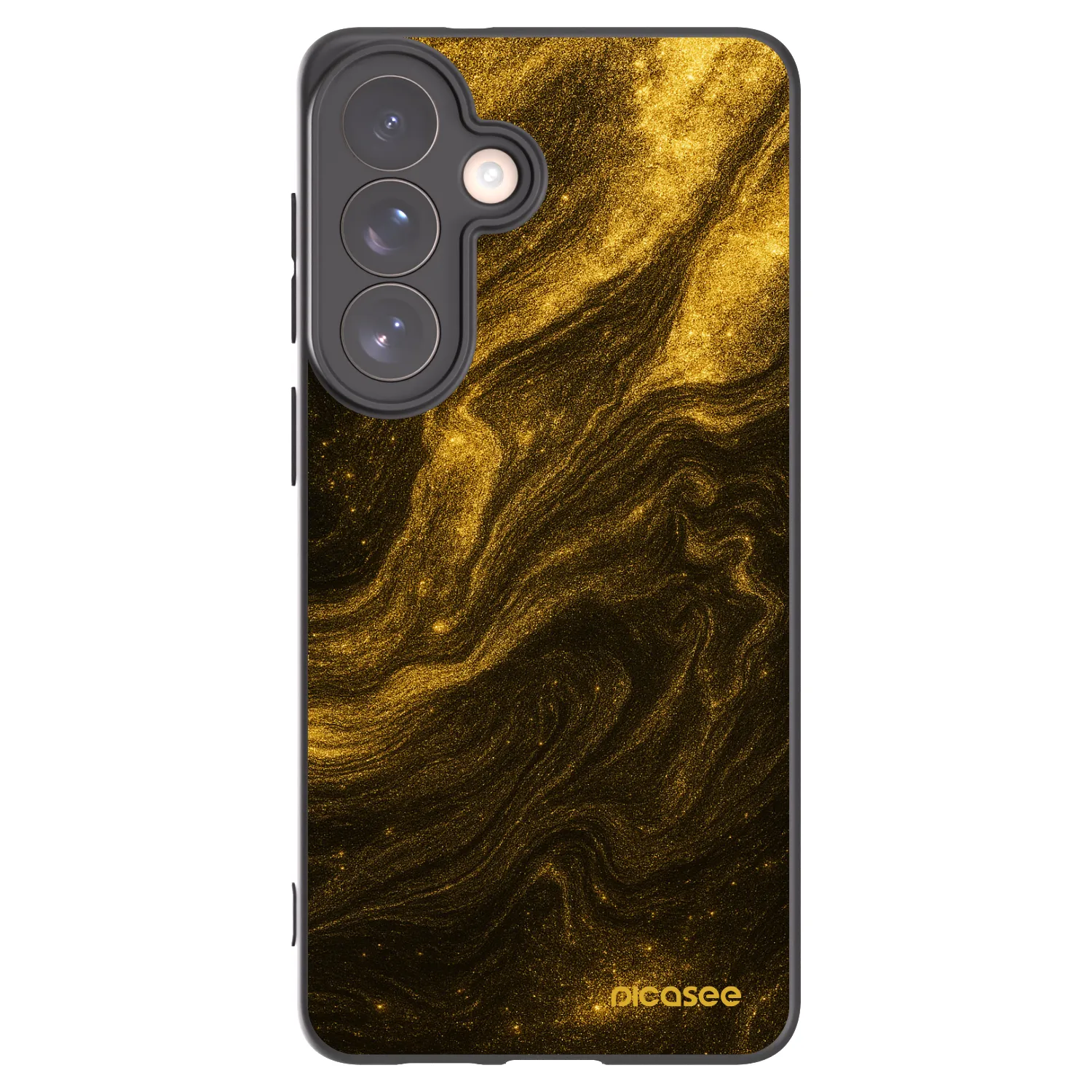 Picasee Samsung Galaxy S26+ Hülle - Schwarzes Silikon - Black