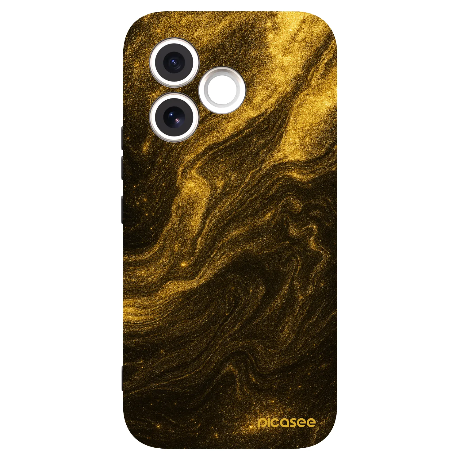 Picasee Honor 600 Lite Hülle - Schwarzes Silikon - Black