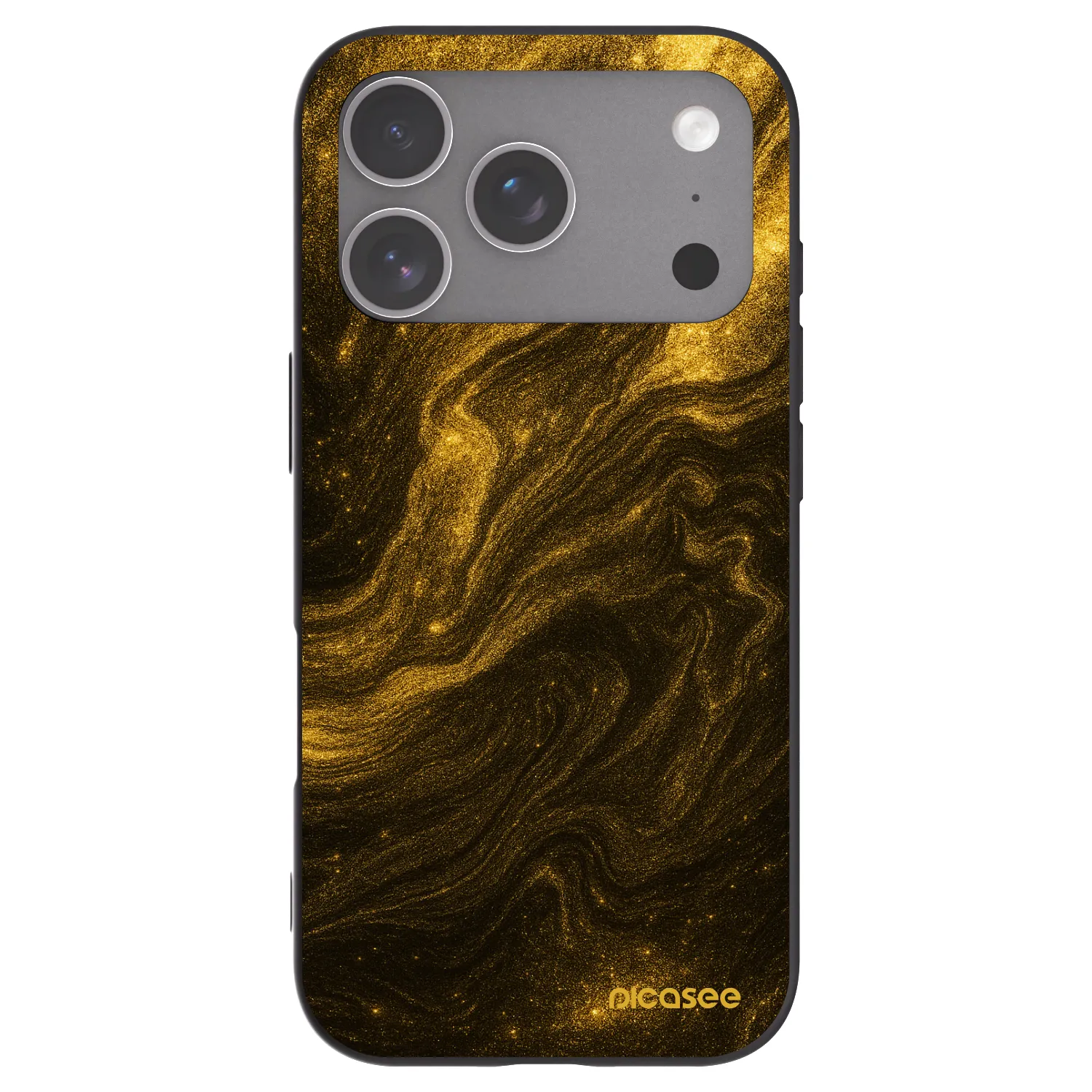 Picasee Apple iPhone 18 Pro Hülle - Schwarzes Silikon - Black
