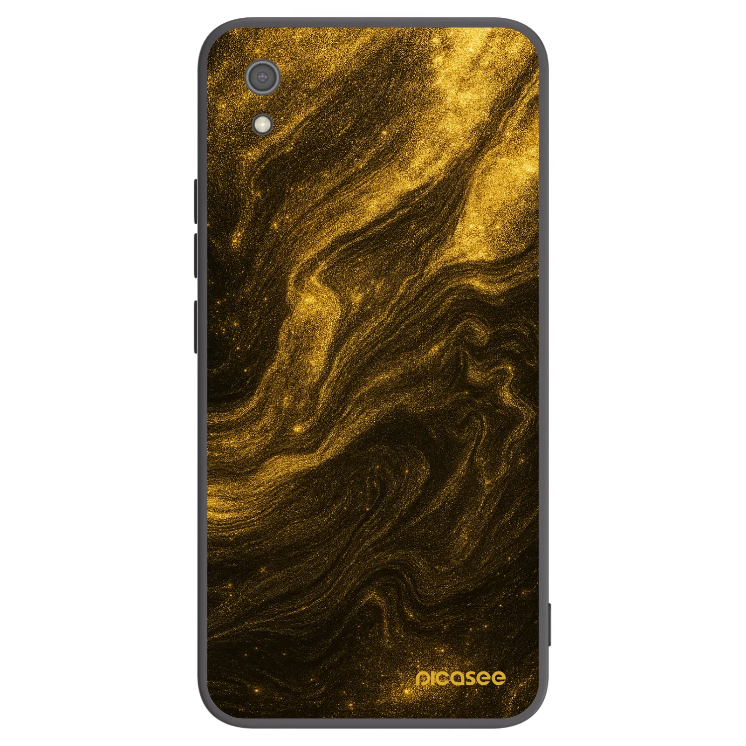 Picasee Xiaomi Redmi 7A Hülle - Schwarzes Silikon - Black
