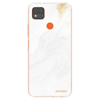 Picasee Xiaomi Redmi 9C Hülle - Transparentes Silikon - White