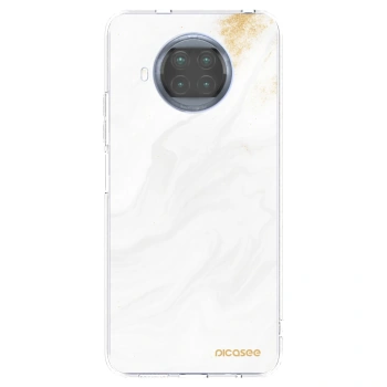 Picasee Xiaomi Mi 10T Lite Hülle - Transparentes Silikon - White