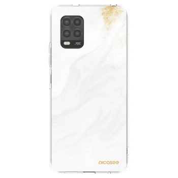 Picasee Xiaomi Mi 10 Lite Hülle - Transparentes Silikon - White