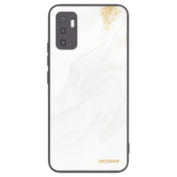 Picasee Xiaomi Redmi Note 10 5G Hülle - Schwarzes Silikon - White
