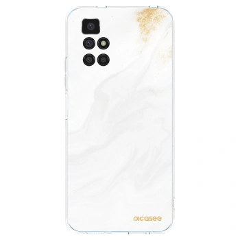 Picasee Xiaomi Redmi 10 Hülle - Transparentes Silikon - White