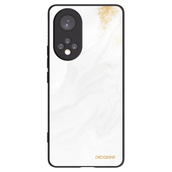 Picasee Honor 50 5G Hülle - Schwarzes Silikon - White