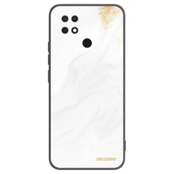 Picasee Xiaomi Redmi 10C Hülle - Schwarzes Silikon - White