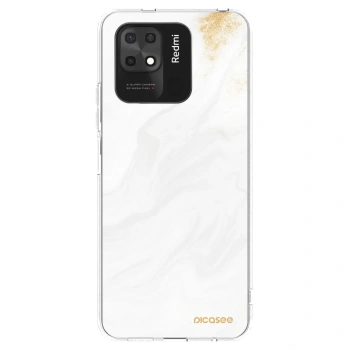 Picasee Xiaomi Redmi 10C Hülle - Transparentes Silikon - White