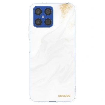 Picasee Honor X8 4G Hülle - Transparentes Silikon - White