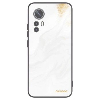 Picasee Xiaomi 12X Hülle - Schwarzes Silikon - White