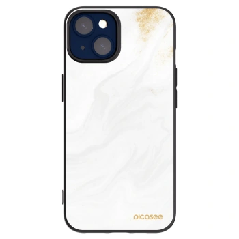 Picasee Apple iPhone 14 Hülle - Schwarzes Silikon - White