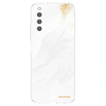 Picasee Sony Xperia 10 IV 5G Hülle - Transparentes Silikon - White