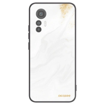 Picasee Xiaomi 12 Lite Hülle - Schwarzes Silikon - White
