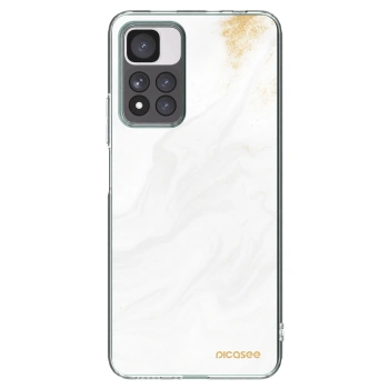 Picasee Xiaomi Redmi Note 11 Pro+ 5G Hülle - Transparentes Silikon - White