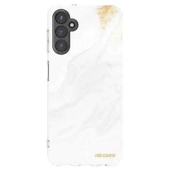 Picasee Samsung Galaxy A14 5G A146P Hülle - Transparentes Silikon - White