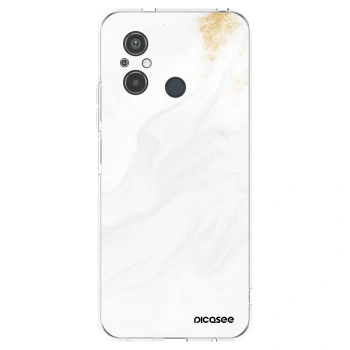 Picasee Xiaomi Redmi 12C Hülle - Transparentes Silikon - White