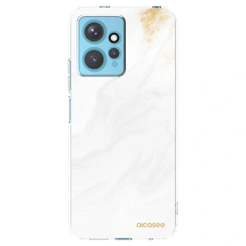 Picasee Xiaomi Redmi Note 12 4G Hülle - Transparentes Silikon - White