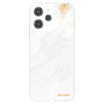 Picasee Xiaomi Redmi 12 4G Hülle - Transparentes Silikon - White