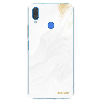 Picasee Huawei Nova 3i Hülle - Transparentes Silikon - White