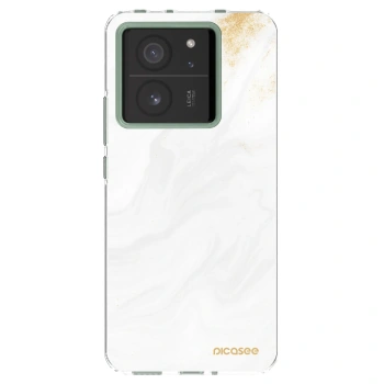 Picasee Xiaomi 13T Pro Hülle - Transparentes Silikon - White