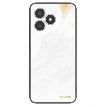 Picasee Realme C53 Hülle - Schwarzes Silikon - White